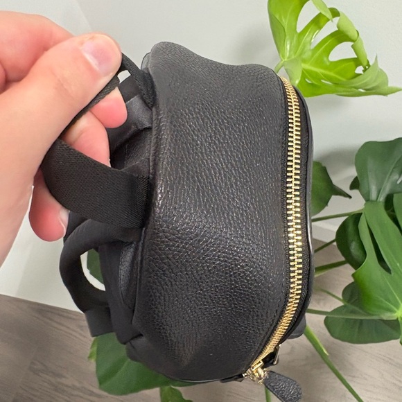 Coach Charlie Black Pebble Leather‎ Small Backpack - Picture 3 of 12